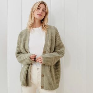 Jenni Kayne Cocoon Cardigan - willow (size small)